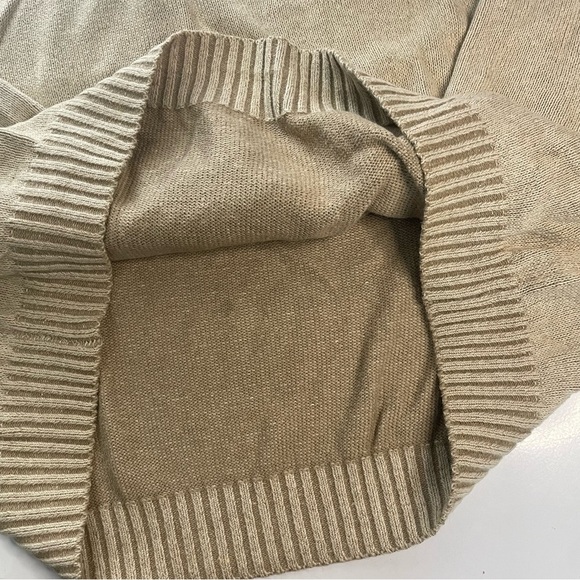 GHBASS Earth XXL Raime/ Cotton Blend Men’s Tan Turtleneck Zip Pullover Sweater - Picture 10 of 10